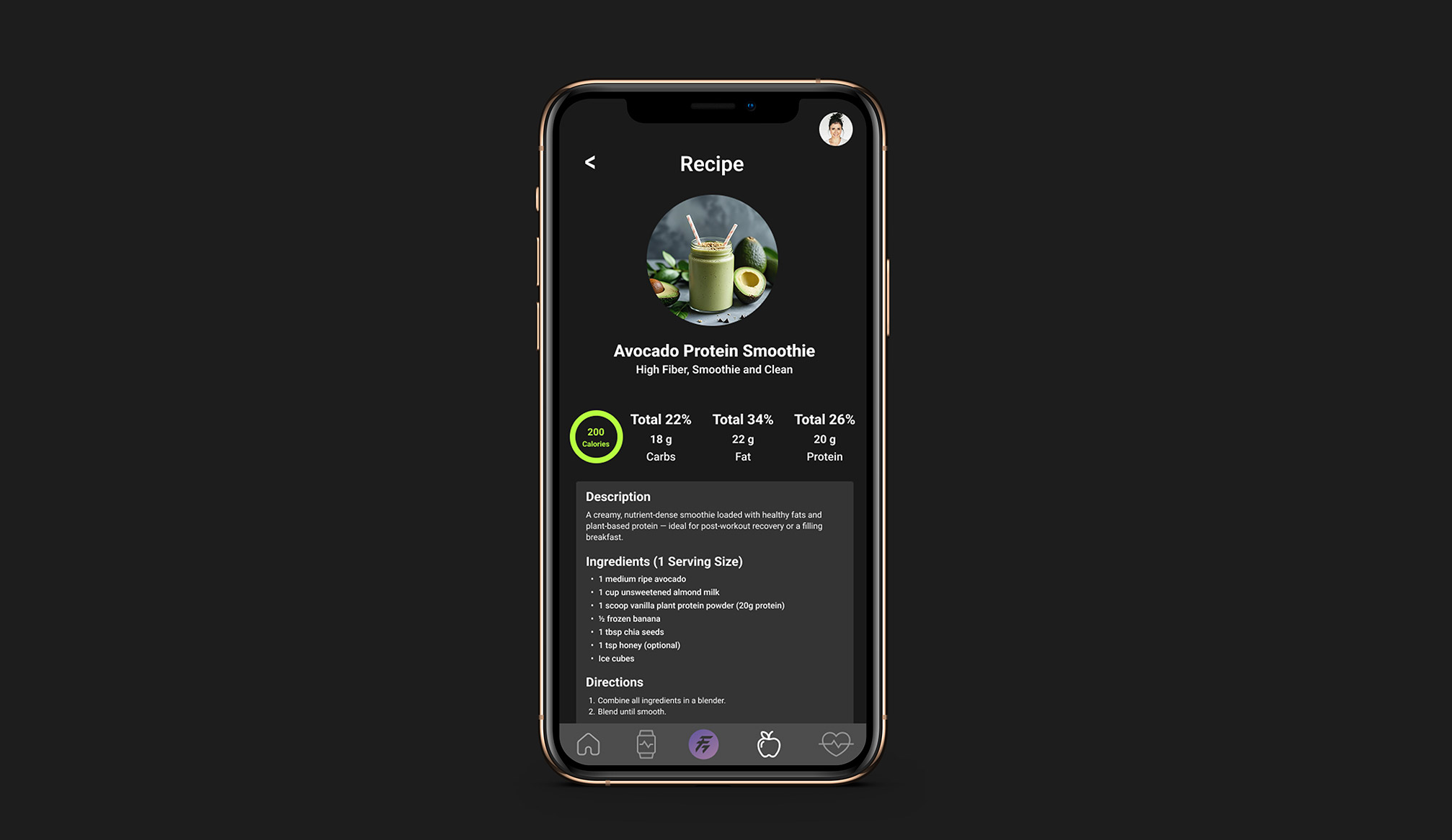 FitNudge nutrition & progress prototype
